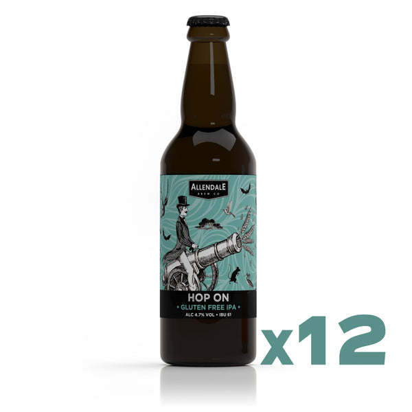 Case of 12 x 500ml Hop On GFPA 4.7%