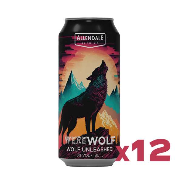 Case of 12 x 440ml Werewolf 6%