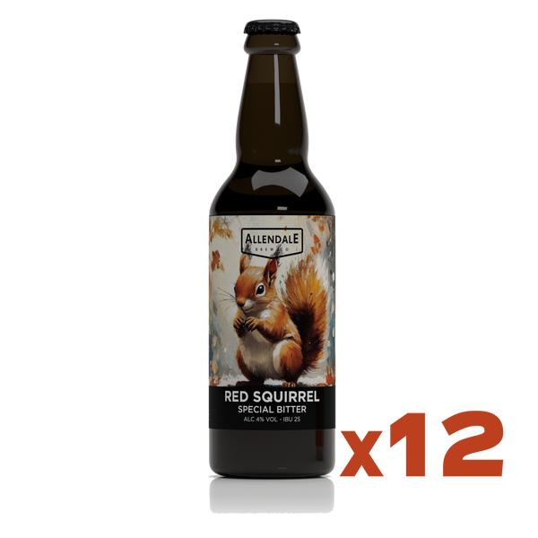Red Squirrel 4% Case of 12 x 500ml
