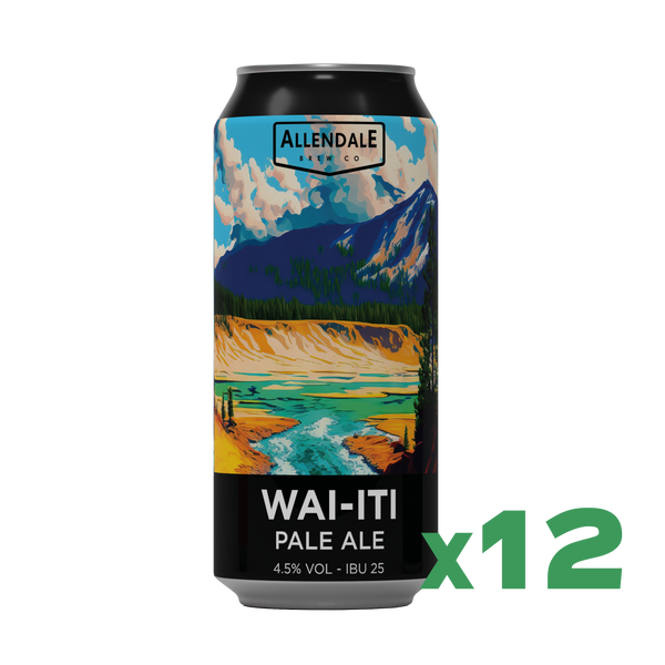 Case of 12 x 440ml Wai-iti 4.5%