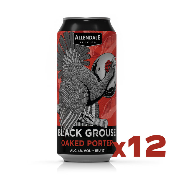 Case of 12 x 440ml Black Grouse 4%