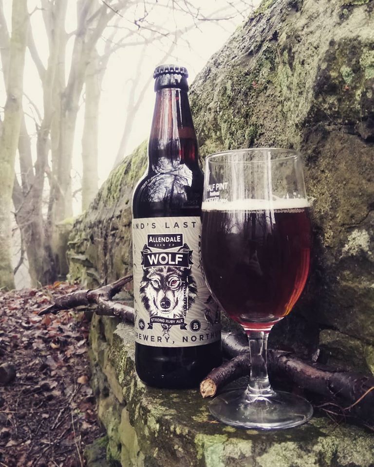 Wolf 5.5% - 500ml Bottle – Allendale Brewery